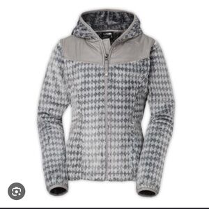 The North Face Gray Diamond Pattern Jacket